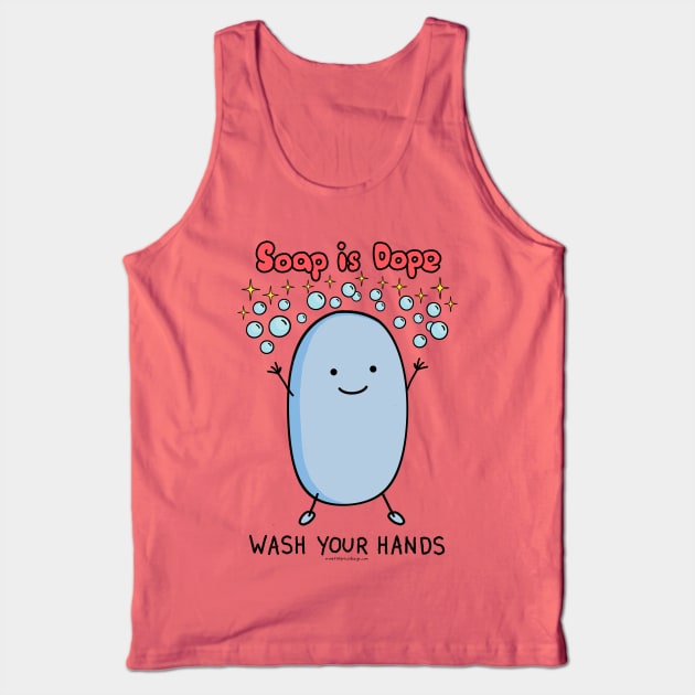 Wash Your Hands! Tank Top by wanungara